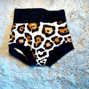 Cheetah print bummies